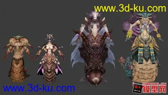 3D打印模型BOSS蛇美人的图片