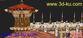 3D打印模型魔兽世界带贴图场景赏析。的图片