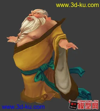 3D打印模型老人的图片