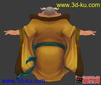3D打印模型老人的图片