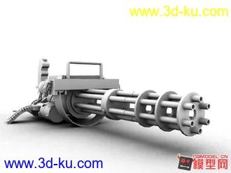 3D打印模型加特林    希望大家喜欢的图片