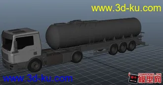 3D打印模型油罐车的图片