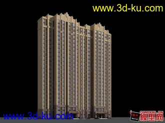 3D打印模型单体建筑的图片