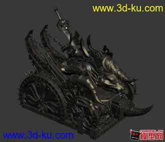 3D打印模型列熊战车的图片