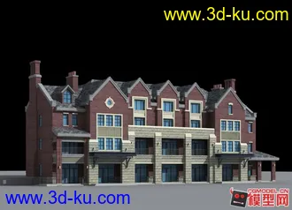 3D打印模型单体建筑的图片