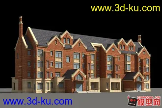 3D打印模型单体建筑的图片