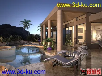 3D打印模型室外场景的图片