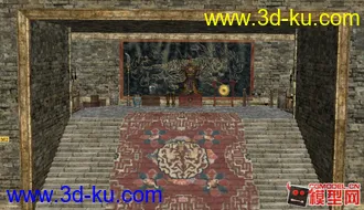 3D打印模型真三6 练武场的图片