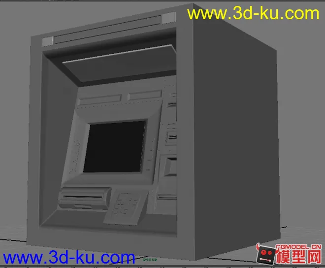 银行ATM自动取款机  细化完成版模型的图片1