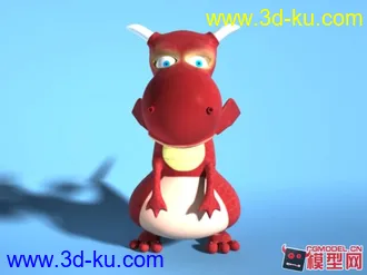 3D打印模型Q版恐龙的图片