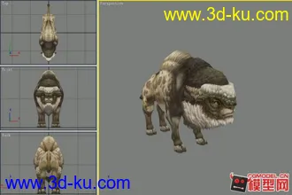 3D打印模型欧美风的怪物的图片