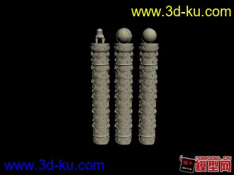 3D打印模型柱子的图片