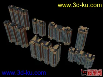 3D打印模型简模的图片