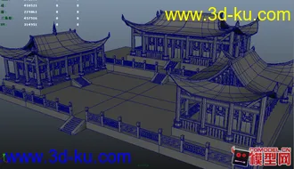 3D打印模型古代的房子的图片