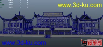 3D打印模型古代的房子的图片