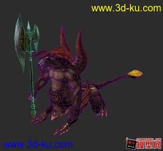 3D打印模型4边面。混沌BOSS的图片