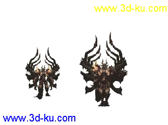 Darknguardiia Boss魔王模型带指定动作魅龙帖图的图片