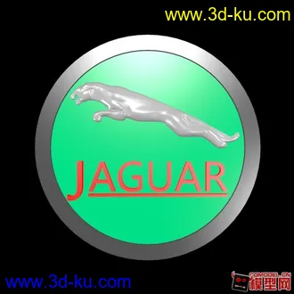 3D打印模型捷豹车标的图片