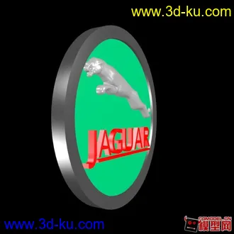 3D打印模型捷豹车标的图片