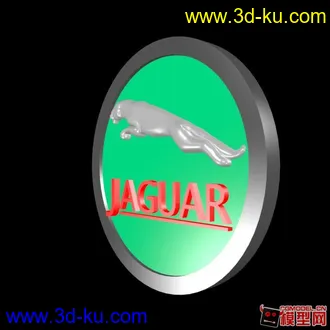 3D打印模型捷豹车标的图片