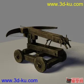 3D打印模型古代弩车的图片