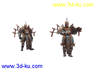 轩辕传奇之轩辕城主模型带动作呈夺目帖图的图片