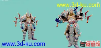 轩辕传奇之轩辕城主模型带动作呈夺目帖图的图片