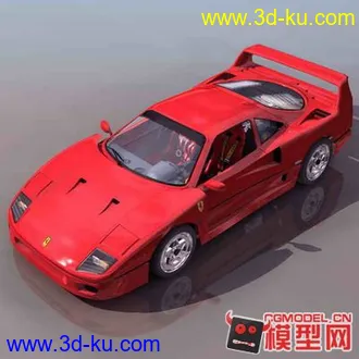 3D打印模型赛车的图片