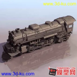 3D打印模型火车的图片