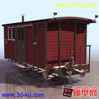 3D打印模型火车的图片