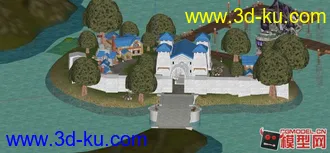 3D打印模型港口场景的图片