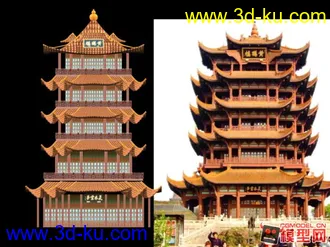 3D打印模型各大城市地标建筑的图片