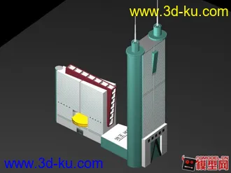 3D打印模型各大城市地标建筑的图片