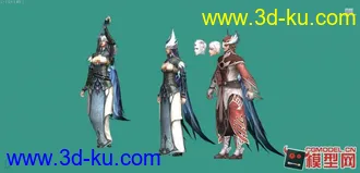 极红大作 AION 之女主角模型带样板动作呈神美帖图的图片