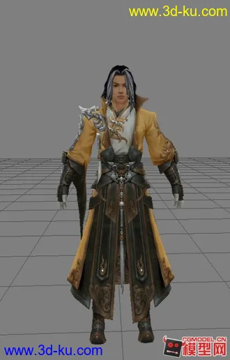 3D打印模型剑网三的一些男人们的图片