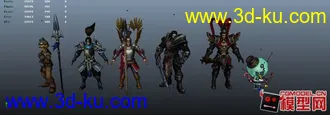 3D打印模型lol的图片