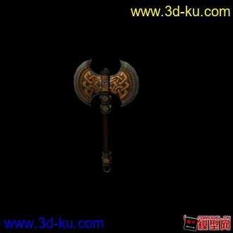 3D打印模型次世代斧子含材质贴图的图片