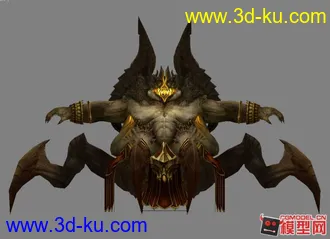 3D打印模型罪恶之王 阿兹莫丹的图片