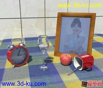 3D打印模型桌面mr渲染.作业。有需要的拿走的图片
