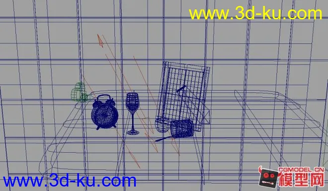 桌面mr渲染.作业。有需要的拿走模型的图片2