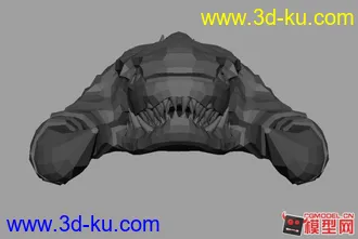 3D打印模型怪物头一个的图片