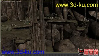 3D打印模型大山洞合集，各种各样， 一共8个的图片