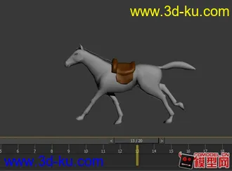 3D打印模型马动画的图片