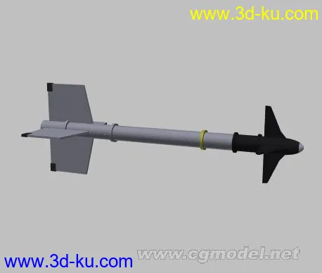 3ds格式导弹、炸弹模型下载的图片2
