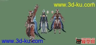 极品大作 AION之男主角模型带动作呈目眩贴图的图片