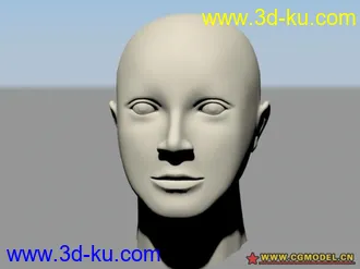 3D打印模型人头练习的图片