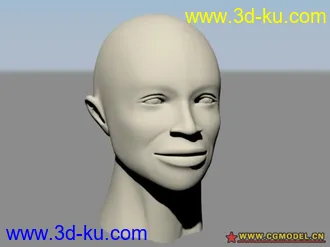 3D打印模型人头练习的图片