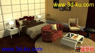 3D打印模型原创动画室内场景的图片