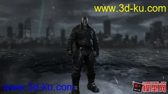 3D打印模型《蝙蝠侠阿甘起源》重磅来袭，第一弹  贝恩  #次世代#的图片