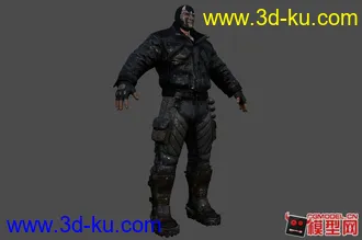 3D打印模型《蝙蝠侠阿甘起源》重磅来袭，第一弹  贝恩  #次世代#的图片